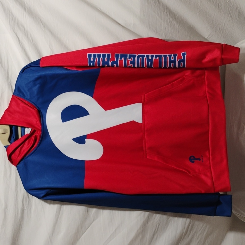 (D-4) SALE! Philadelphia Phillies Genuine Merchandise Youth Pullover Hoodie Uni
